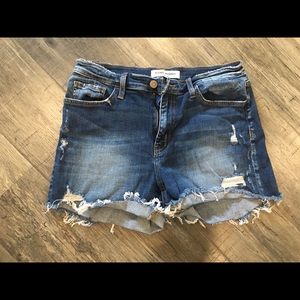 Flying Monkey denim shorts